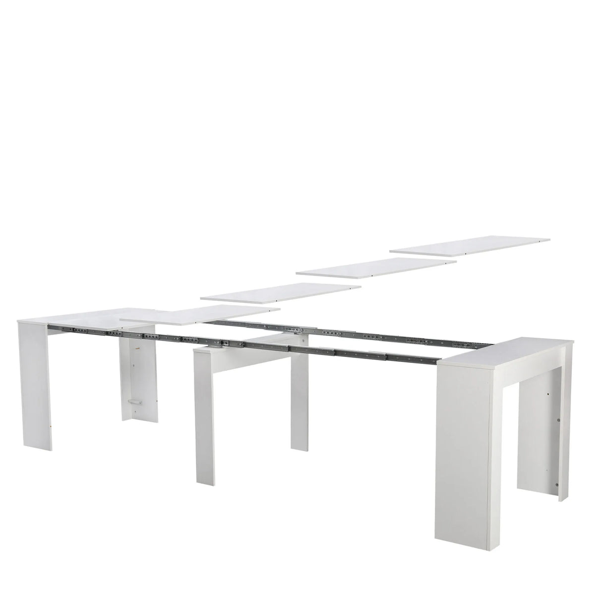 Tavolo Consolle Artic Allungabile in Legno Rovere – Estensibile fino a 300 cm