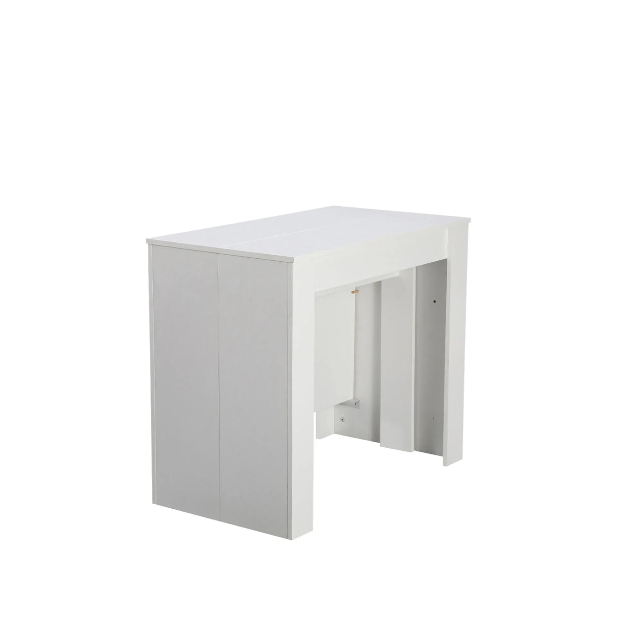 Tavolo consolle Artic allungabile fino a 300 cm in legno rovere, design moderno e salvaspazio per sala da pranzo o soggiorno
