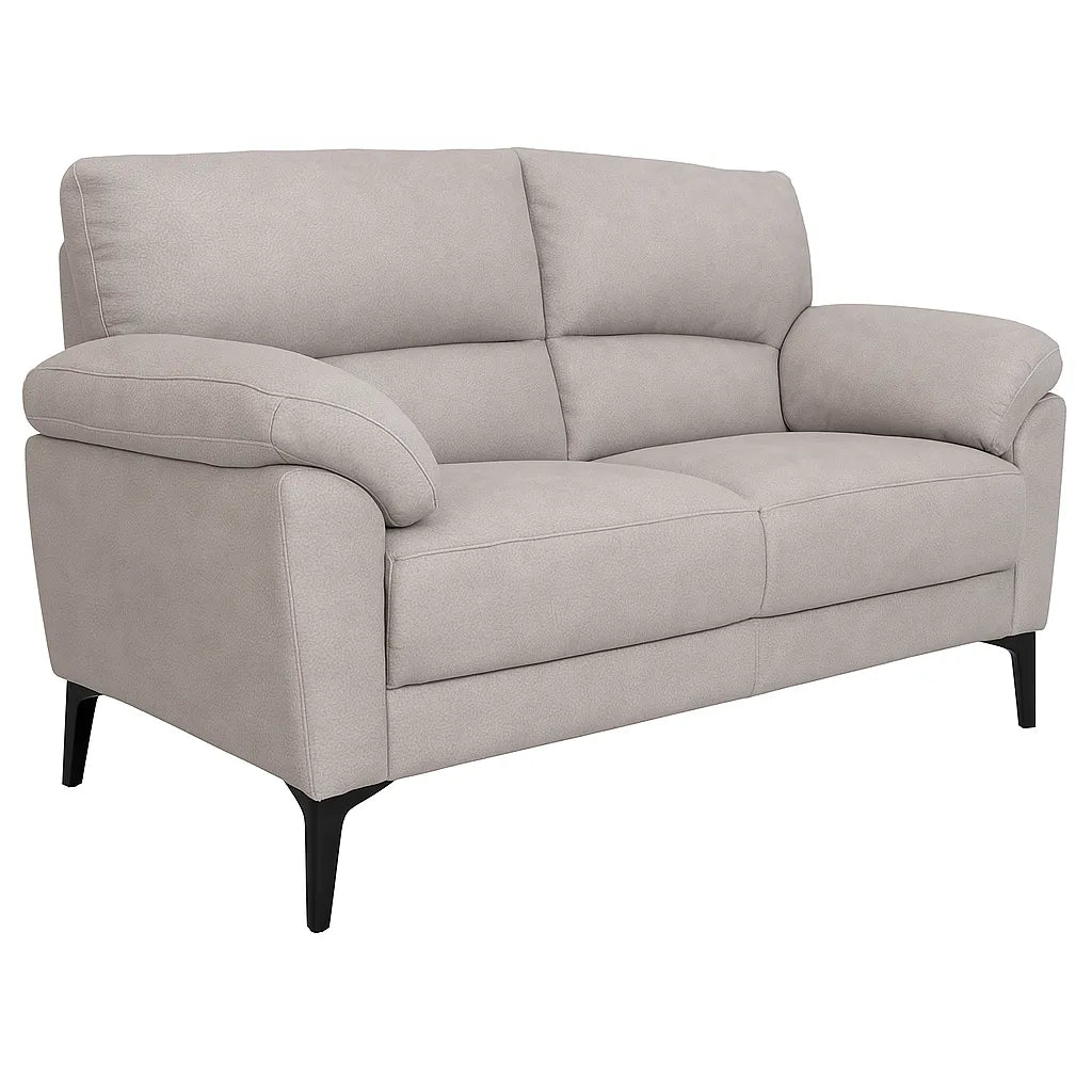 Divano 2 Posti Mira in Tessuto Idrorepellente Petrolio – Comfort Moderno