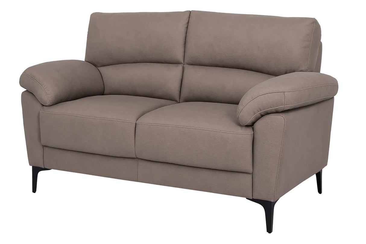 Divano 2 Posti Mira in Tessuto Idrorepellente Petrolio – Comfort Moderno