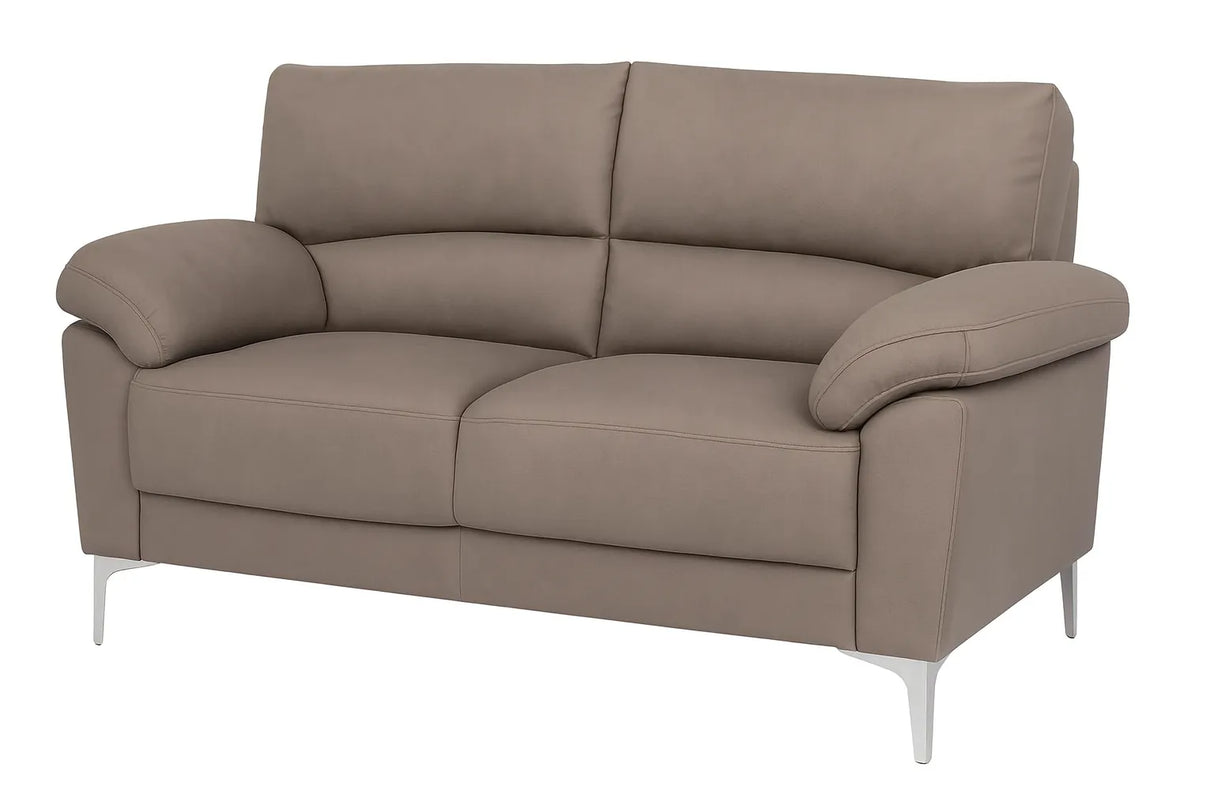 Divano 2 Posti Mira in Tessuto Idrorepellente Petrolio – Comfort Moderno