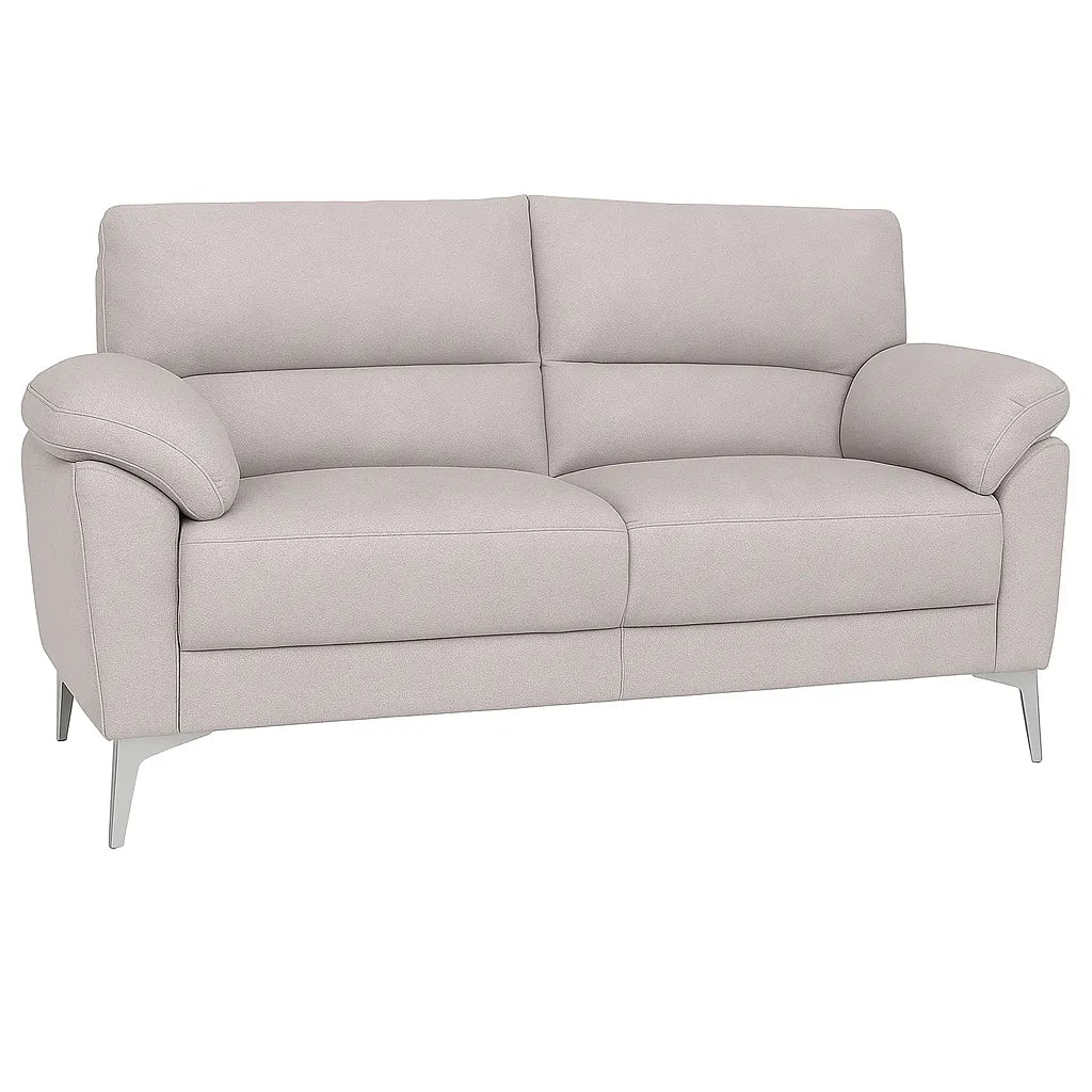 Divano 2 Posti Mira in Tessuto Idrorepellente Petrolio – Comfort Moderno