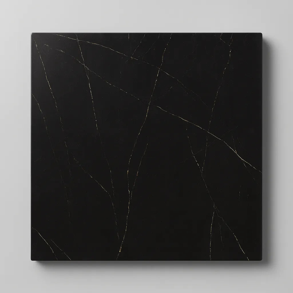 Piano in ceramica quadrato 80x80 cm per tavoli bar e ristoranti, con possibilità di scegliere la base in varie colorazioni