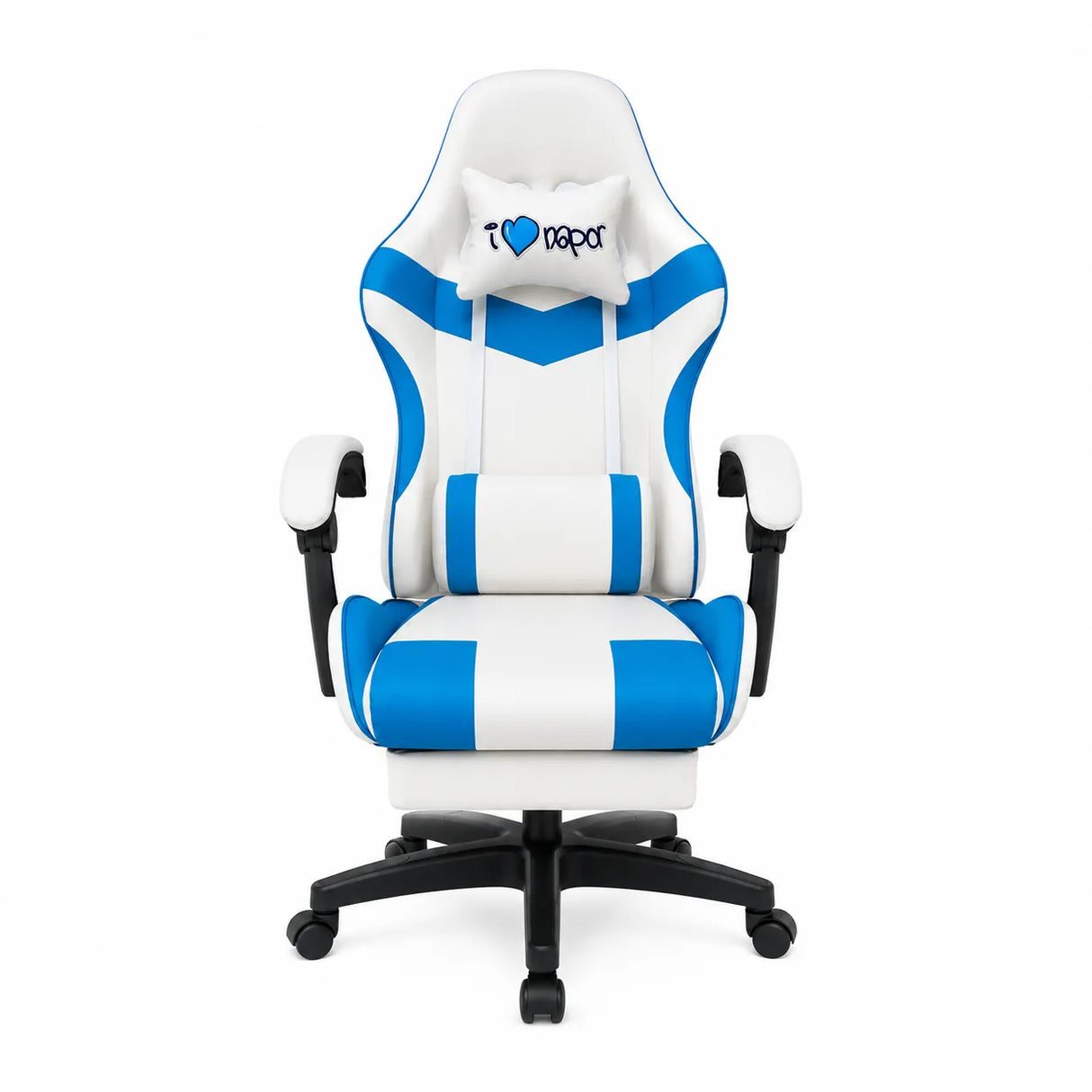 Poltrona Gaming Napoli ergonomica reclinabile con poggiapiedi estraibile