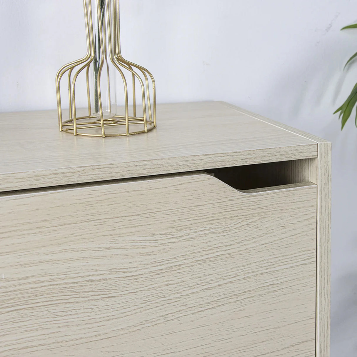 Scarpiera salvaspazio 3 ante ribalta doppia profondità in legno grigio o olmo, compatta ed elegante per ogni ambiente