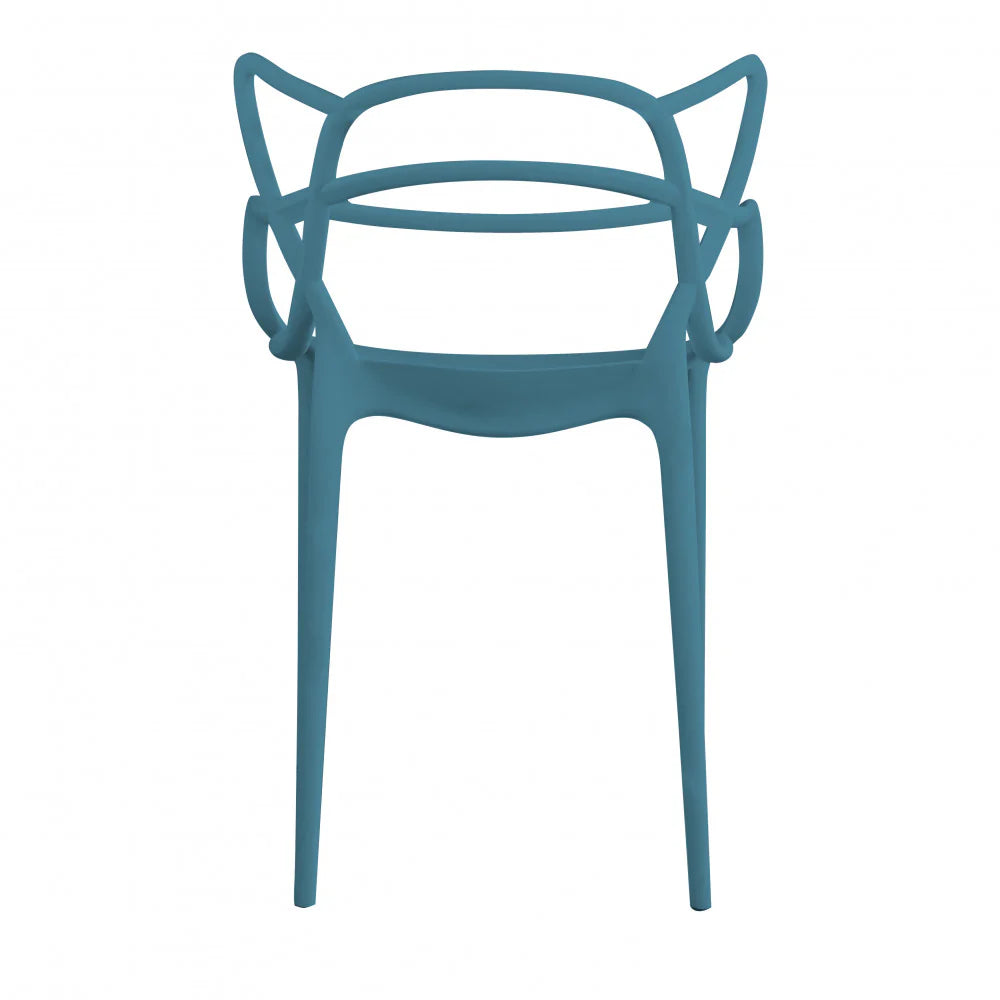 Sedia 133 in polipropilene ergonomica e impilabile, resistente e disponibile in vari colori