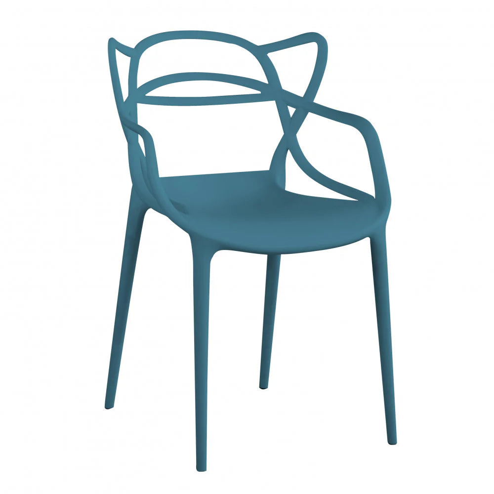 Sedia 133 in polipropilene ergonomica e impilabile, resistente e disponibile in vari colori