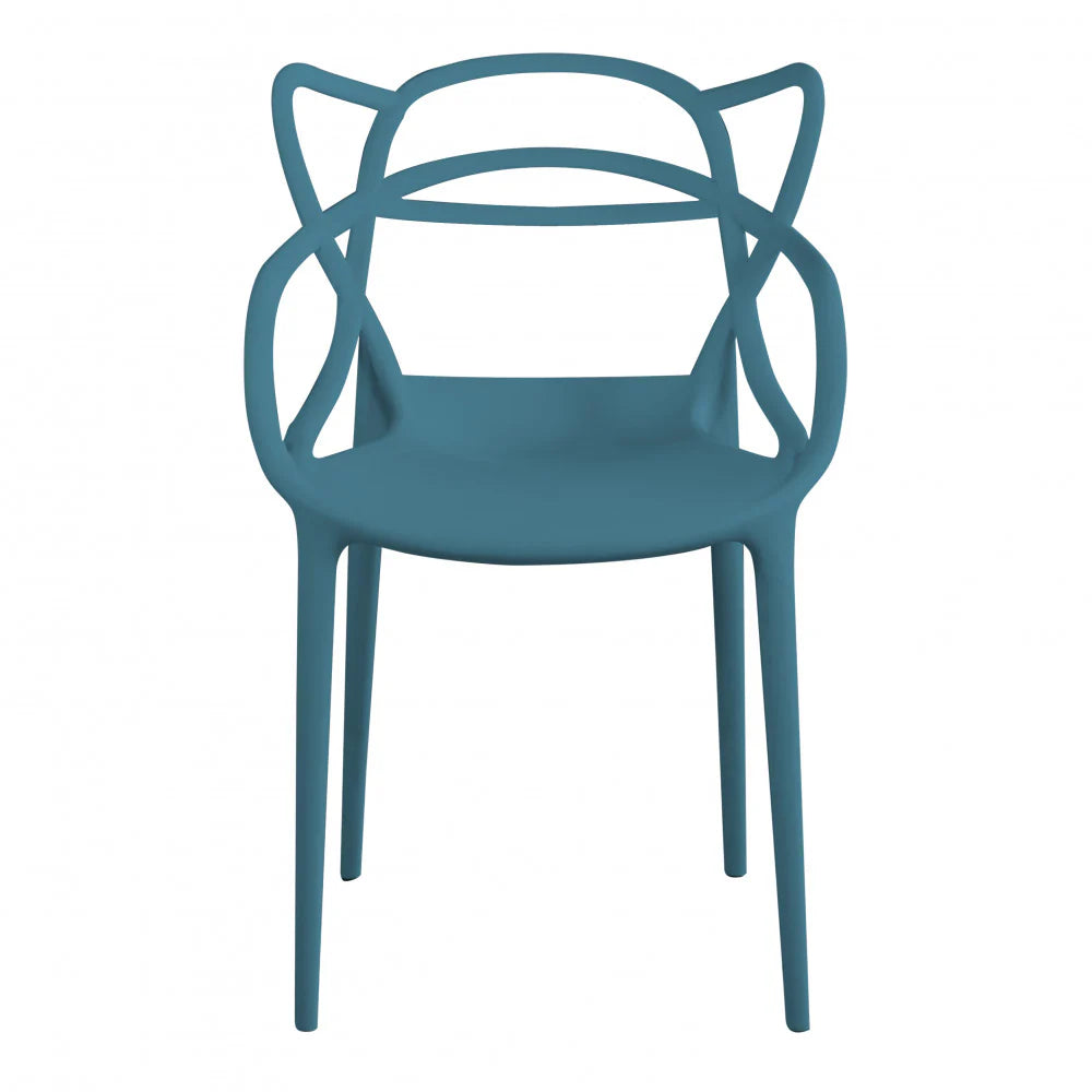 Sedia 133 in polipropilene ergonomica e impilabile, resistente e disponibile in vari colori