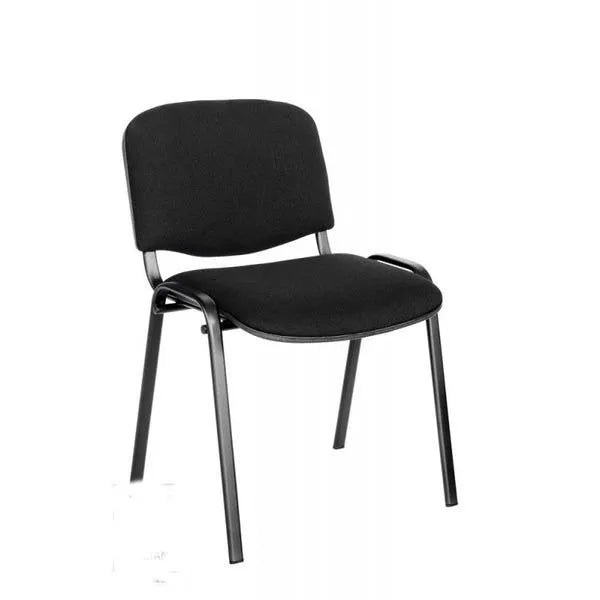 Sedia Venere in tessuto con struttura in metallo, elegante e confortevole per ufficio e soggiorno