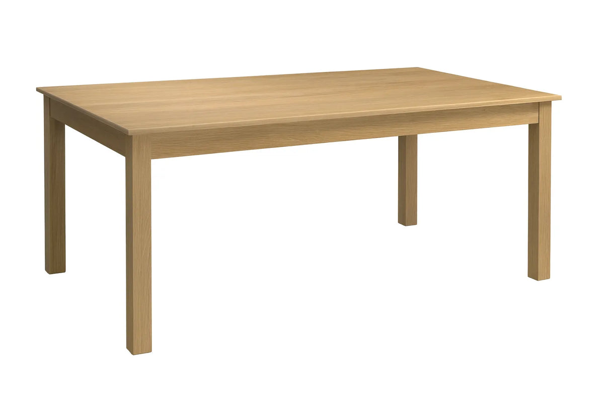 Tavolo allungabile 160/200 cm in rovere vecchio con allunga laterale