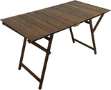 Tavolo in Legno Pieghevole – Faggio Massello Made in Italy