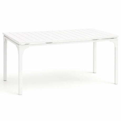 Tavolo Oregon Allungabile 180-240 cm da Giardino – Struttura in Metallo e Piano Effetto Legno