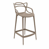 Sgabello 133 Design Moderno in Polipropilene – Altezza per Cucina o Bancone