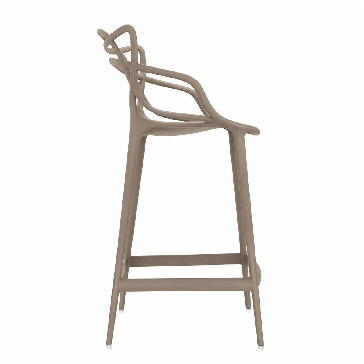 Sgabello 133 Design Moderno in Polipropilene – Altezza per Cucina o Bancone