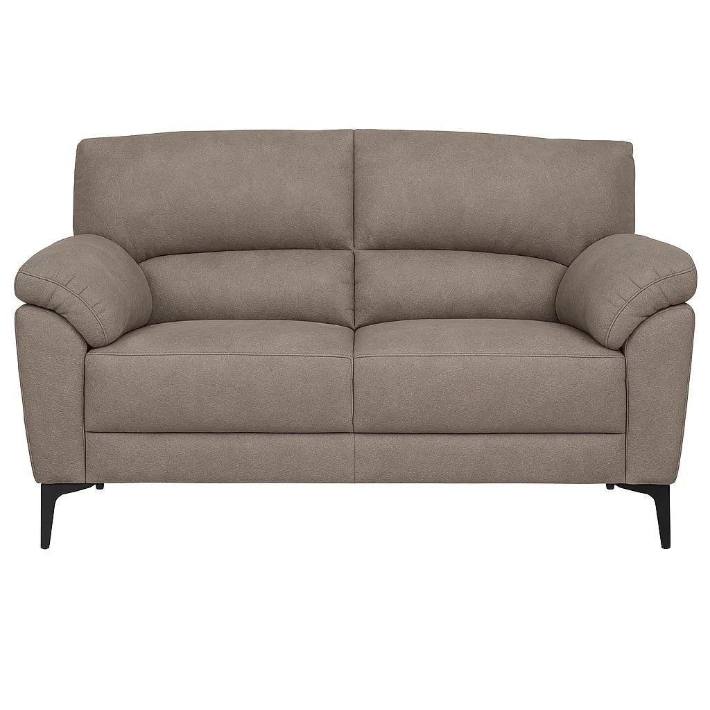 Divano 2 Posti Mira in Tessuto Idrorepellente Petrolio – Comfort Moderno