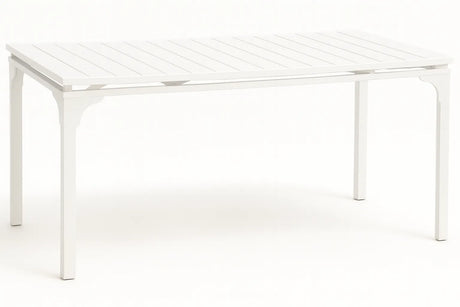 Tavolo Oregon Allungabile 180-240 cm da Giardino – Struttura in Metallo e Piano Effetto Legno