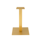 Base per Tavolo in Acciaio Nero Opaco 50x50x72 cm – Design Moderno e Minimal per Piani HPL