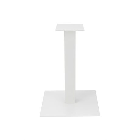 Base per Tavolo in Acciaio Nero Opaco 50x50x72 cm – Design Moderno e Minimal per Piani HPL