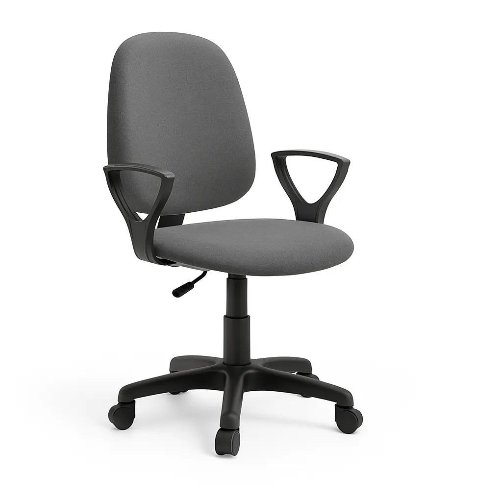 Sedia da Ufficio Torino  Girevole in Similpelle con Braccioli – Design Moderno e Confortevole