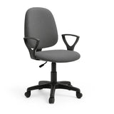 Sedia da Ufficio Torino  Girevole in Similpelle con Braccioli – Design Moderno e Confortevole