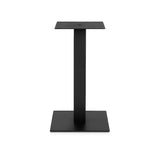 Base alta per tavolo in acciaio 108 cm, colore nero, oro e bianco