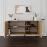 Madia Moon – 3 Ante con Vani a Giorno e Piedini Neri