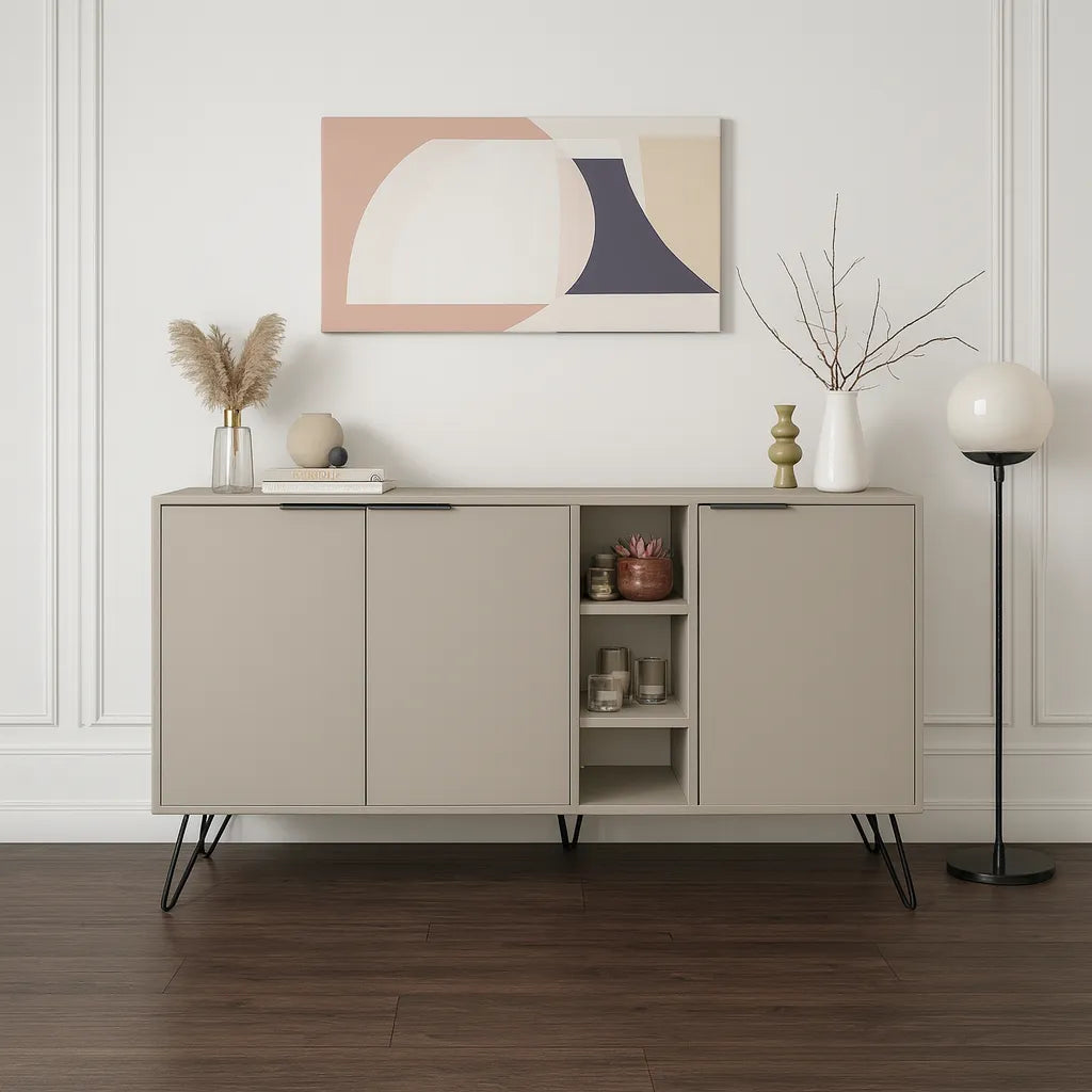 Madia Moon – 3 Ante con Vani a Giorno e Piedini Neri