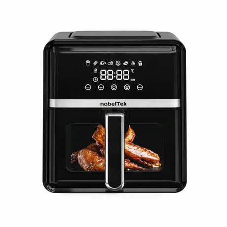 Friggitrice ad aria nobeLTek 5 litri con display LCD e cestello con manico