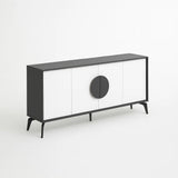 Madia Sun – 4 Ante con Gambe in Metallo Nero