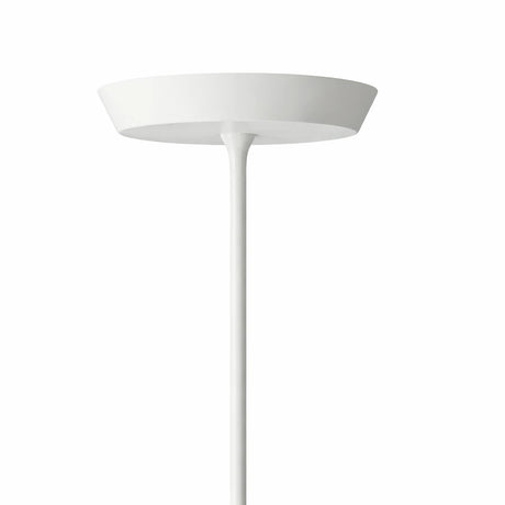 Lampada da terra Livia in alluminio bianco con LED dimmerabile