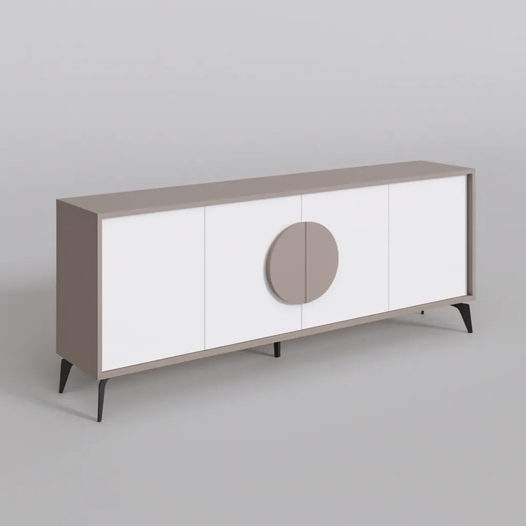 Madia Sun – 4 Ante con Gambe in Metallo Nero