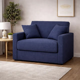 Poltrona letto salvaspazio con materasso 18 cm, in tessuto idrorepellente e antimacchia vari colori