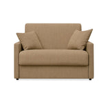 Poltrona letto salvaspazio con materasso 18 cm, disponibile in vari colori e tessuti