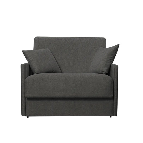 Poltrona letto trasformabile con materasso alto 18 cm e rivestimento sfoderabile