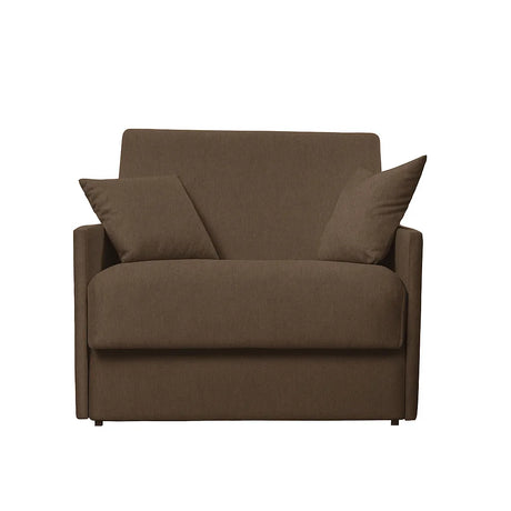 Poltrona letto trasformabile con materasso alto 18 cm e rivestimento sfoderabile