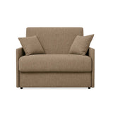 Poltrona letto trasformabile con materasso alto 18 cm e rivestimento sfoderabile