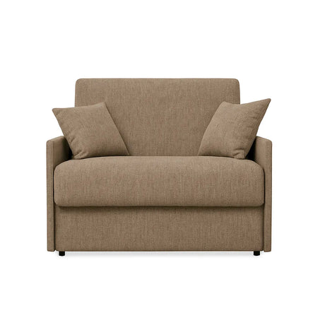 Poltrona letto trasformabile con materasso alto 18 cm e rivestimento sfoderabile