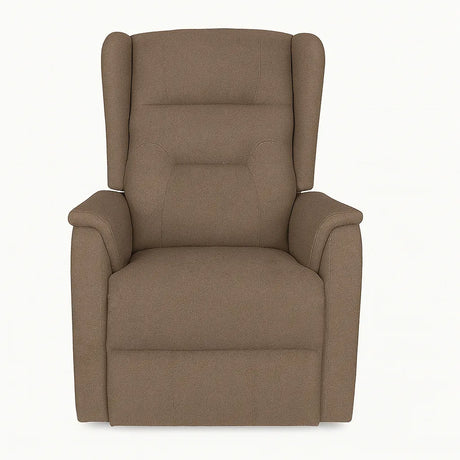 Poltrona Queen relax elettrica in tessuto con doppio motore, funzione alzapersona e roller system