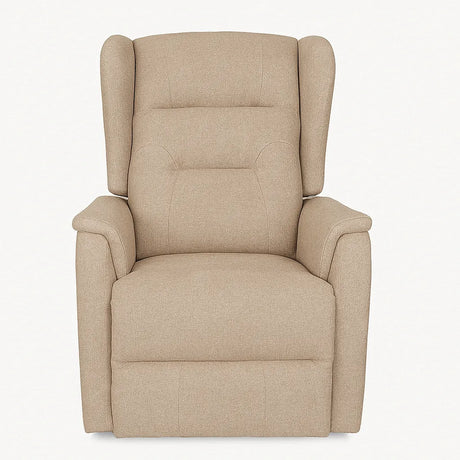 Poltrona Queen relax elettrica in tessuto con doppio motore, funzione alzapersona e roller system