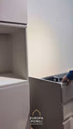 Cucina Luna 360 cm con Gola e Soprapensili – Elettrodomestici Inclusi