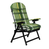 Sdraio Madrid Super Lusso Reclinabile con Cuscino – Sedia Relax da Giardino