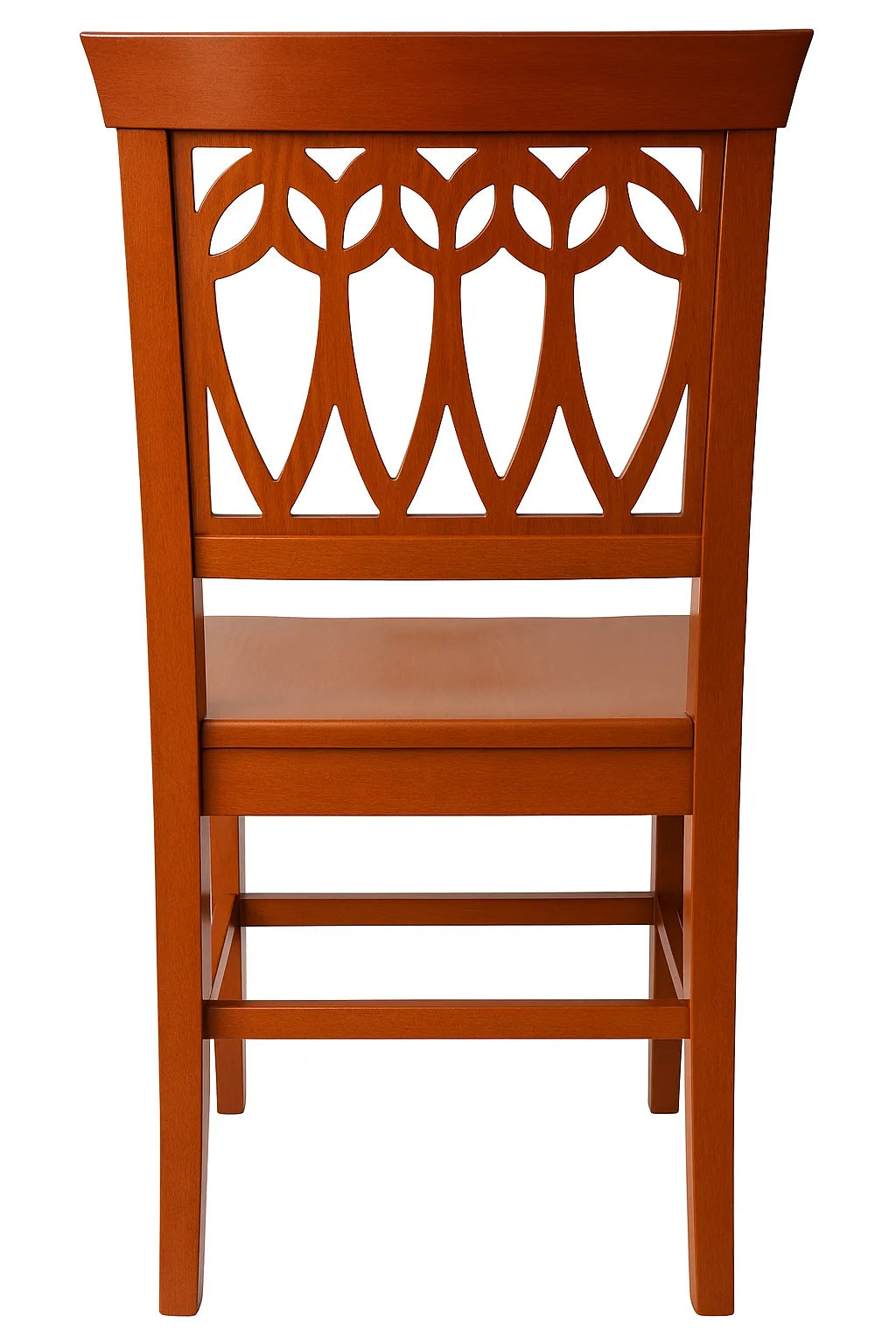 Sedia Goccia in legno massello di faggio, design classico ed elegante Made in Italy
