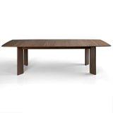 Tavolo Douglas allungabile in legno Noce da 200 a 260 cm