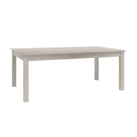 Tavolo allungabile quercia bianca da 160 a 200 cm con apertura laterale