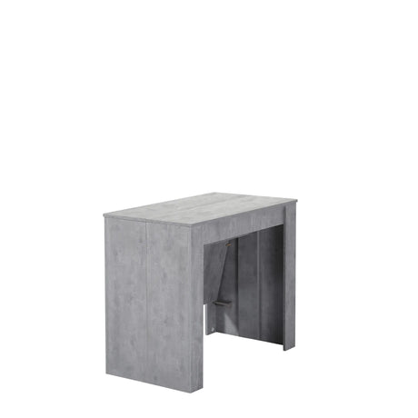 Tavolo consolle Artic allungabile fino a 300 cm in legno rovere, design moderno e salvaspazio per sala da pranzo o soggiorno

