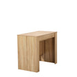 Tavolo consolle Artic allungabile fino a 300 cm in legno rovere, design moderno e salvaspazio per sala da pranzo o soggiorno

