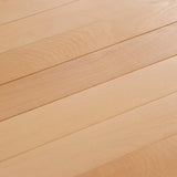 Tavolo grande pieghevole in legno di faggio 140x70 cm, richiudibile e robusto, ideale per interni ed esterni